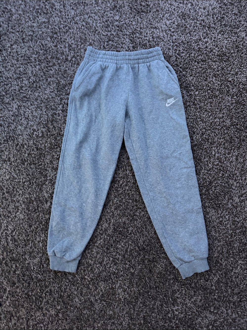 Nike Kids Grey Heather Jogger Sweatpants